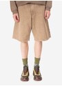 Guess U.S.A. Bavlněné šortky Guess Oak Denim Short béžová barva, M2BD00D4RU0 A100
