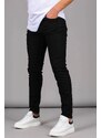 Madmext Black Lycra Skinny Fit Men's Jeans 6302