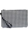 Capone Outfitters Paris Houndstooth Patterned Women's Clutch Bag