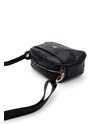 Marjin Tensan Women's Shoulder Bag with Adjustable Straps, black