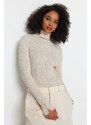 Trendyol Stone Basic Turtleneck Knitwear Sweater