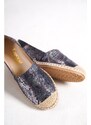 Capone Outfitters Women's Capone Anthracite Espadrilles