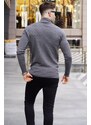 Madmext Anthracite Turtleneck Knitwear Sweater 5762