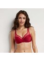 DIM GENEROUS CLASSIC BRA - Women's bra with bones - dark red