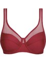 DIM GENEROUS CLASSIC BRA - Women's bra with bones - dark red