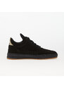 Filling Pieces Low Top Ripple Suede Black