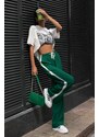 Madmext Mad Girls Green Loose Fit Tracksuit