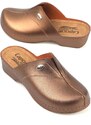 Capone Outfitters Mules - Metallic - Flat