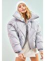 Bianco Lucci Women's Oversized Puffy Coat