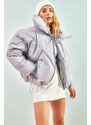Bianco Lucci Women's Oversized Puffy Coat