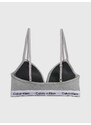Dívčí podprsenka Girls Triangle Bra Modern Cotton G80G800629P6S šedá - Calvin Klein