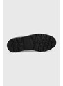 Kožené boty BOSS Adley pánské, černá barva, 50510992