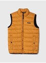 Dětská vesta Pepe Jeans Outerw Gilet oranžová barva