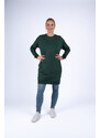 Moniel kojící tepláková souprava s dlouhou mikinou vel. XL Basic Dark Green