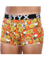 3PACK pánské boxerky Styx art sportovní guma vícebarevné (3G13714)