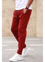 Madmext Basic Claret Red Tracksuit 2935
