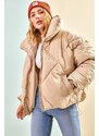 Bianco Lucci Women's Oversize Down Coat