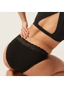 Menstruační kalhotky Modibodi Sensual Hi-Waist Bikini Light-Moderate - VYBALENÉ (MODI4035VYB) XS