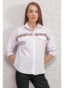 Bigdart 20147 Embroidered Shirt - White