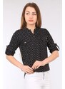 Bigdart 3455 Striped Shirt - F. Black