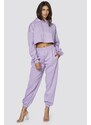 Madmext Mad Girls Lilac Women's Hooded Tracksuit Set Mg467