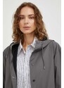 Nepromokavá bunda Rains 12020 Jackets šedá barva, přechodná