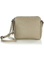 Kožené italské crossbody Kabelky od Hraběnky dvě komory; cappuccino