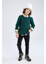 DEFACTO Boy Regular Fit Crew Neck Pullover