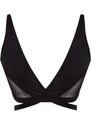 Trendyol Black Polyamide Capless Bralette Bra