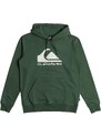 quiksilver Pánská mikina big logo hood greener pastures - gsg0