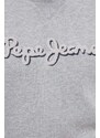 Mikina Pepe Jeans Ryan pánská, šedá barva, melanžová