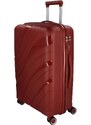 ORMI Cestovní plastový kufr Voyex velikosti L, vínový