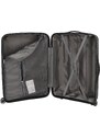 ORMI Cestovní plastový kufr Voyex velikosti S, černý