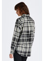 KOŠILE GANT RELAXED CHECKED FLANNEL BD SHIRT černá 32