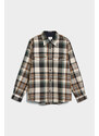 KOŠILE GANT HEAVY TWILL CHECK OVERSHIRT bílá S