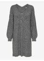 Šedé dámské svetrové šaty JDY Elanora - Dámské