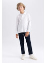 DEFACTO Regular Fit Long Sleeve Polo T-Shirt