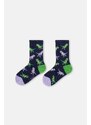 Dagi Navy Blue Boy Dinosaur Patterned Socks