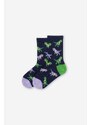 Dagi Navy Blue Boy Dinosaur Patterned Socks