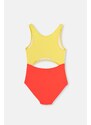 Dagi Yellow - Fuchsia One Piece Swimsuit