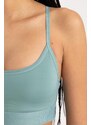 Defacto Fit Crew Neck Sports Bra