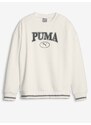 Krémová holčičí mikina Puma Squad Crew - Holky