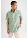 DEFACTO Regular Fit Polo Neck Short Sleeve Shirt