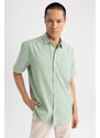 DEFACTO Regular Fit Polo Neck Short Sleeve Shirt