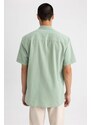 DEFACTO Regular Fit Polo Neck Short Sleeve Shirt