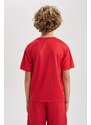 DEFACTO Oversize Fit Short Sleeve T-Shirt