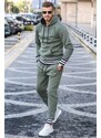 Madmext Khaki 3-Threads Men's Tracksuit Set 4688