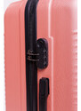 Cestovní kufr BERTOO Milano - růžový set 4v1