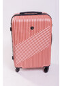 Cestovní kufr BERTOO Milano - růžový M