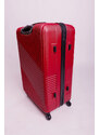 Cestovní kufr BERTOO Milano - červený M